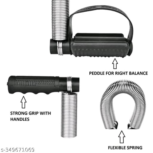 Tummy Trimmer Men and Women for Abs Workout Stomach Machine Exercise in Gym, Home for Abdominal Workout for man and women (BLACK)