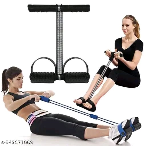 Tummy Trimmer Men and Women for Abs Workout Stomach Machine Exercise in Gym, Home for Abdominal Workout for man and women (BLACK)
