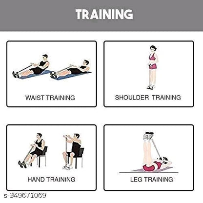 Tummy Trimmer Men and Women for Abs Workout Stomach Machine Exercise in Gym, Home for Abdominal Workout for man and women (BLACK)